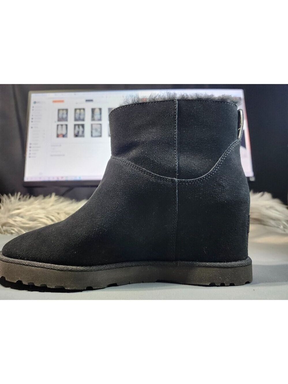 UGG boots classic femme zip mini size 10